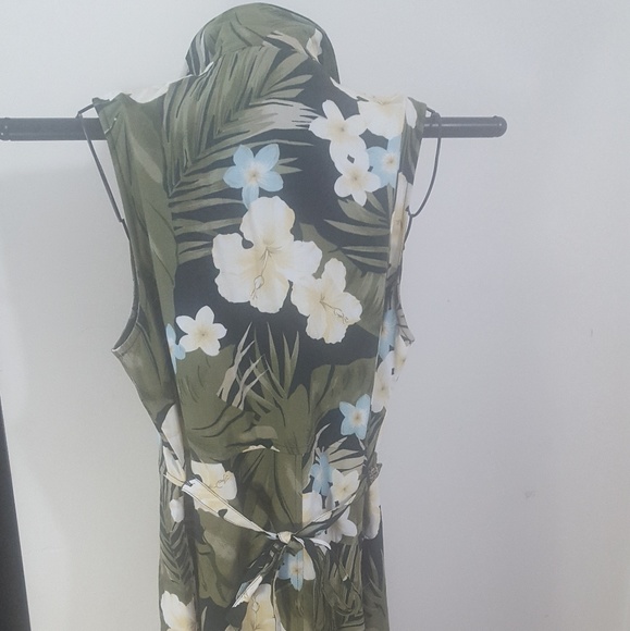 Bahama Beach VTG 90S Floral Maxi - Picture 5 of 6